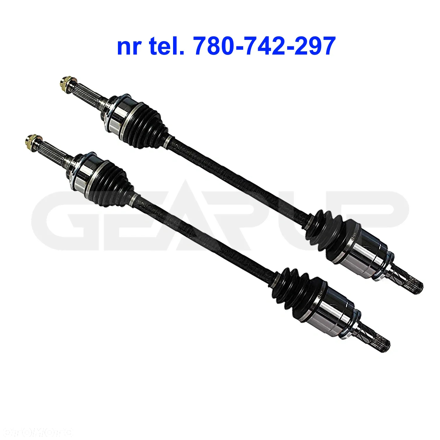 Komplet tylnych półosi dla Subaru Impreza WRX STI z roku 2004-2007 - 2