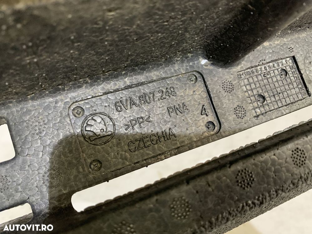 Absorbant soc Armatura bara fata, Skoda Fabia 4, 2022, 2023, 2024, cod origine OE 5VA807248. - 3