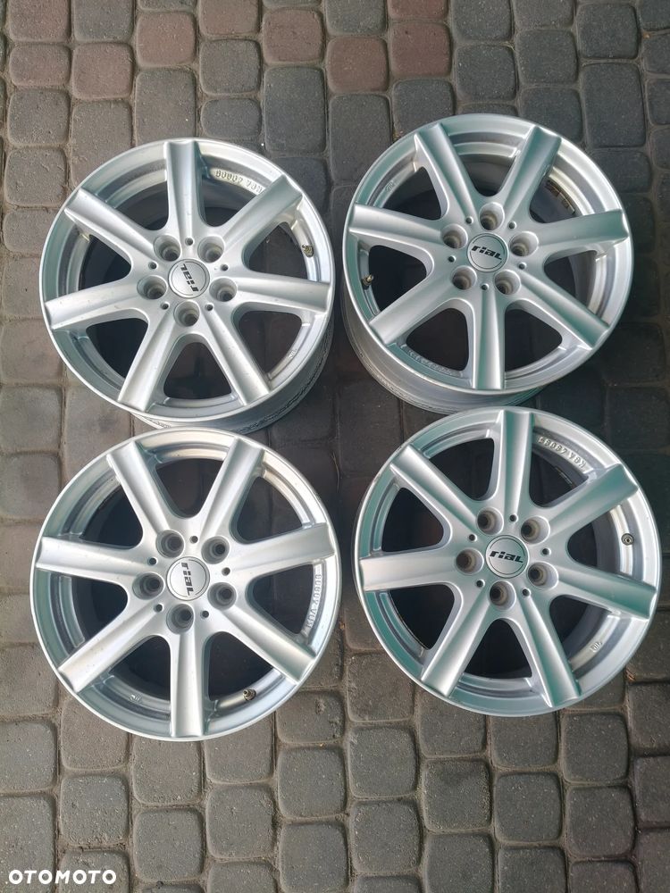 ALUFELGI RIAL 7Jx16 ET48 5x112 - Skoda VW Mercedes Audi Seat - 1