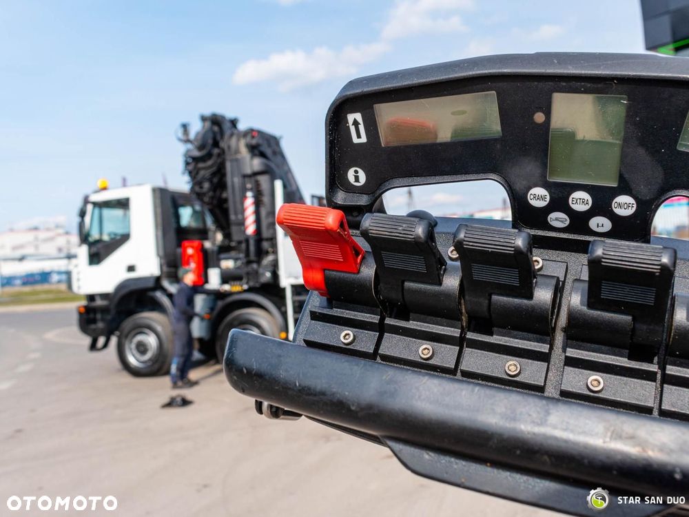 Iveco TRAKKER 450 8x8 HIAB 800E-7 FLy Jib Wciągarka HDS Żuraw - 18