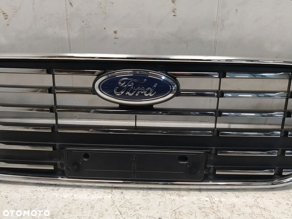 FORD FIESTA MK8 GRILL ATRAPA CHŁODNICY CHROM ZNACZEK KOMPLETNY ORYGINAŁ - 4