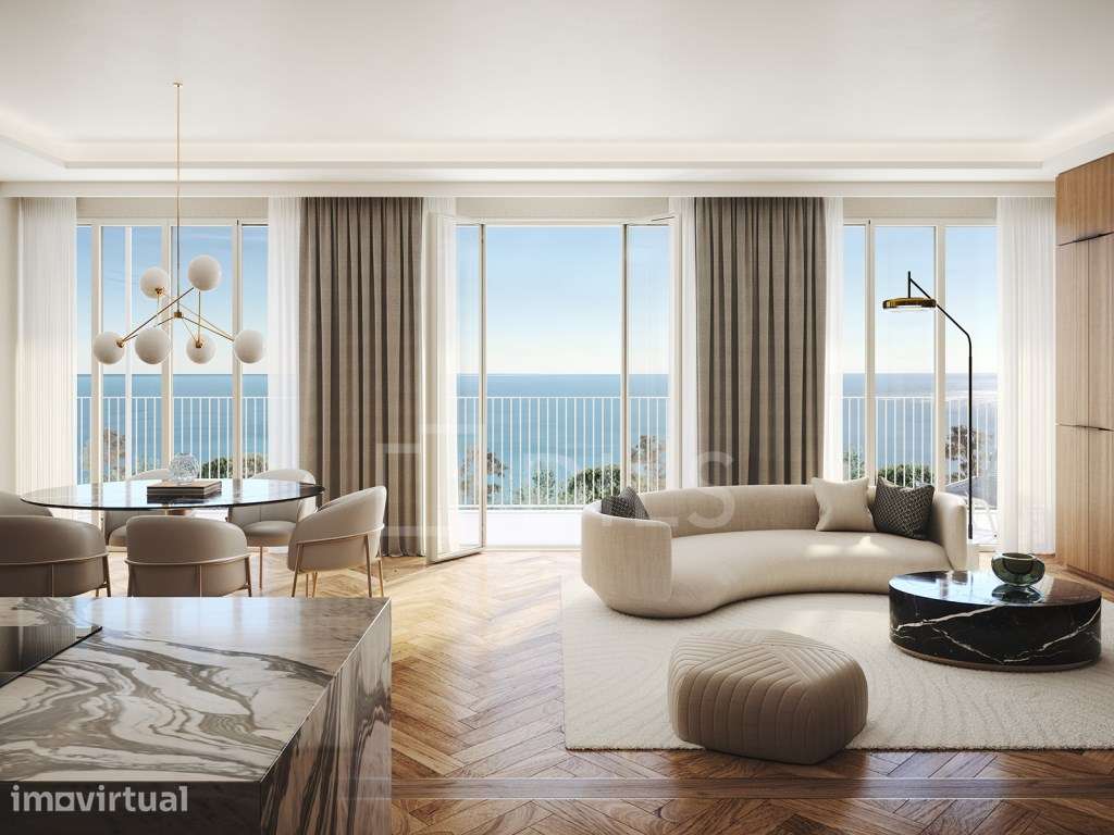 Apartamento T2 com varanda em novo empreendimento na costa de Cascais - Grande imagem: 2/53