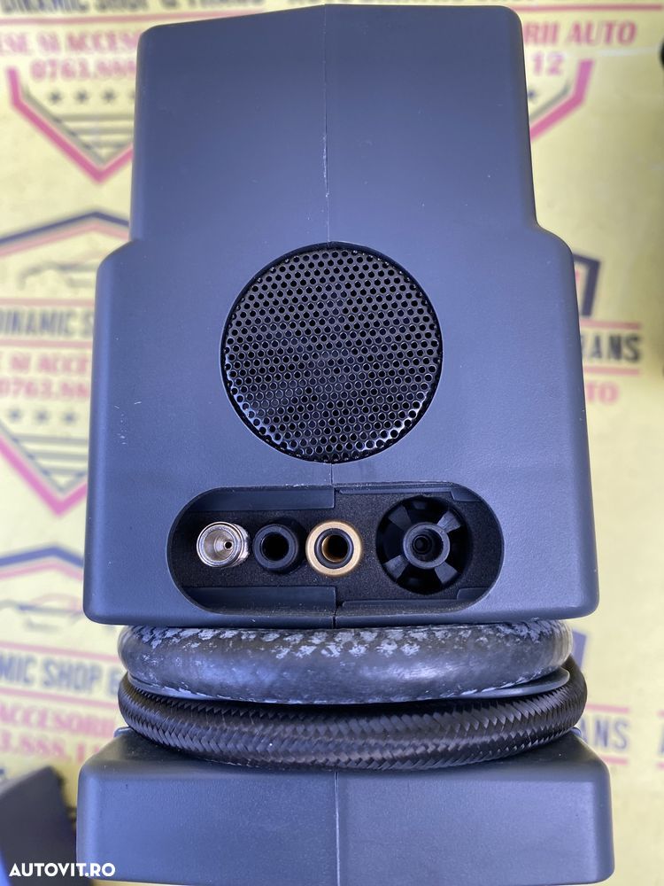 Kit pana compresor auto umflat roti GM Opel 180W 12Vcu husa - 4