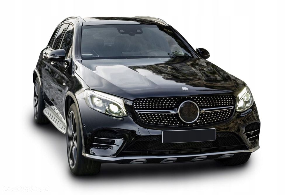 grill diamond czarny mercedes glc x253 2015-19 - 3