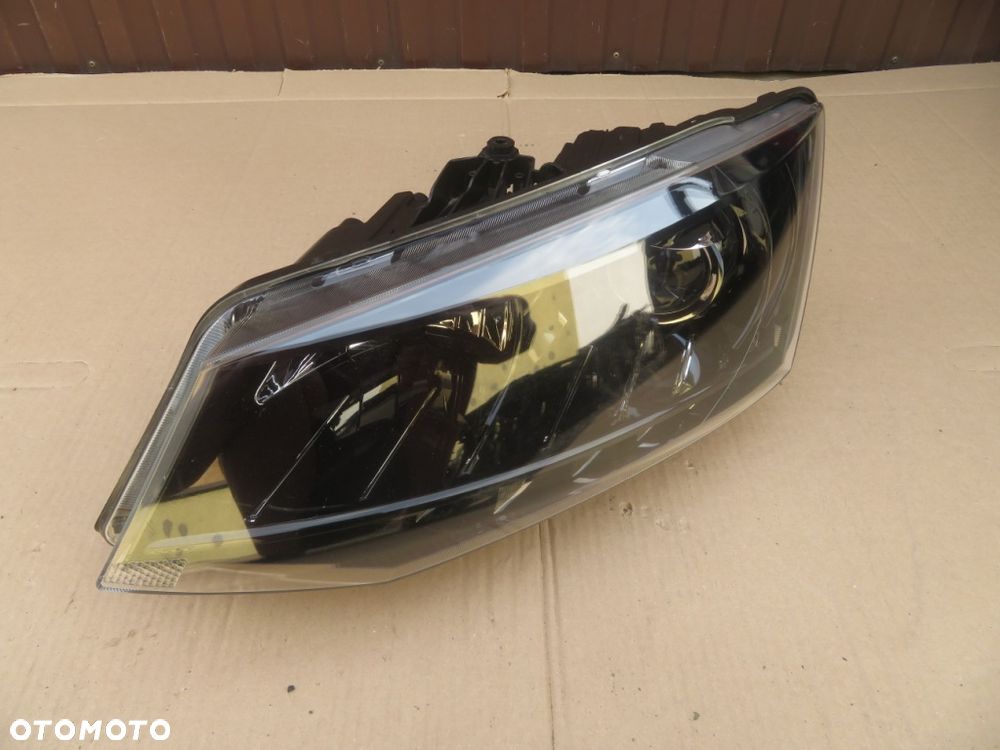 REFLEKTOR LEWY SKODA FABIA III 6V1 SOCZEWKA LED 14-18R 6V1941015B DEMONTAŻ KRAKÓW - 6