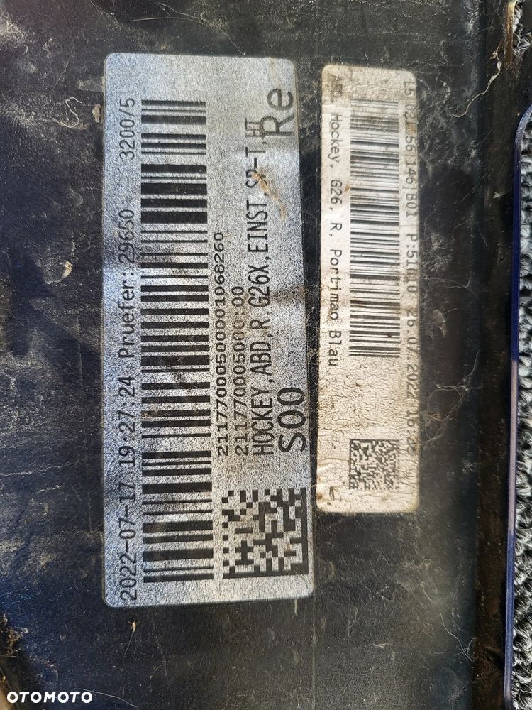 Bmw 4 g26 nakładka na próg Mpakiet shadown line - 7