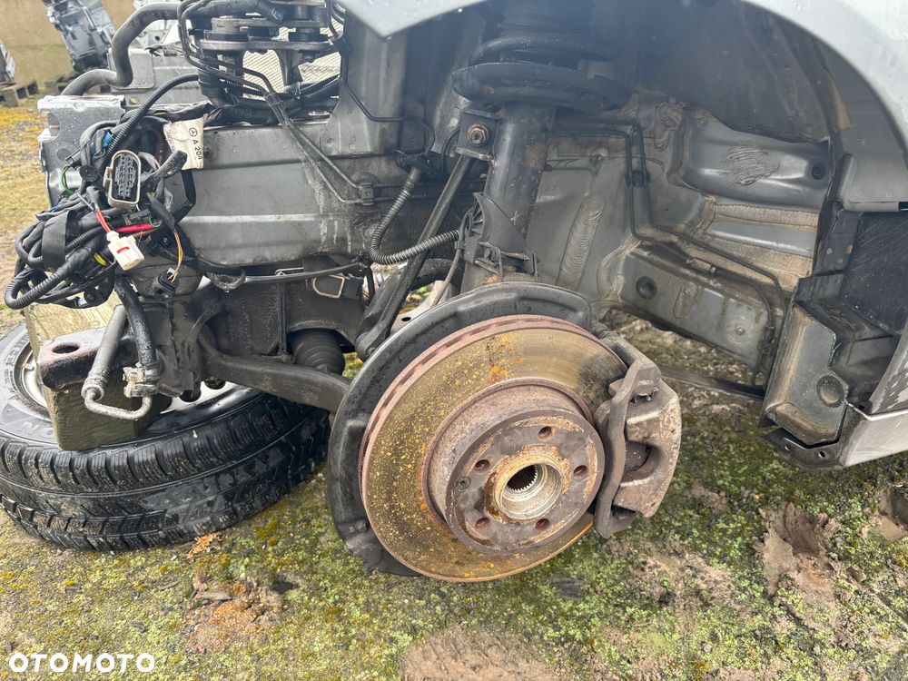 Mercedes C klasa w204 4x4 4matic zawieszenie zwrotnica lewa prawa kompletna wahacz - 5