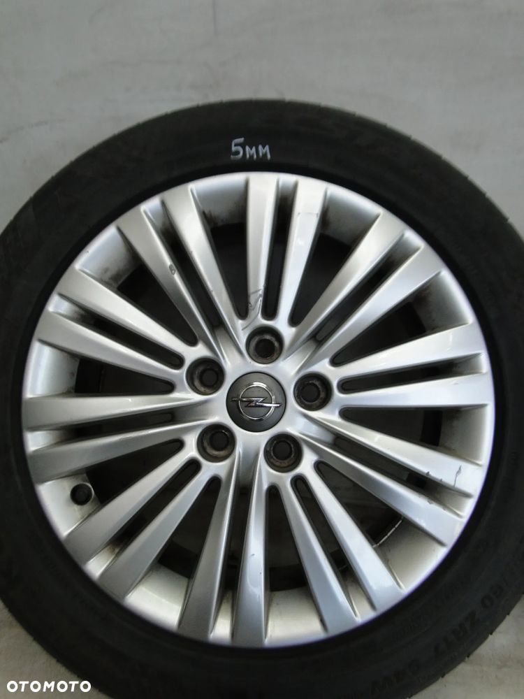 OPEL ASTRA J ZAFIRA INSIGNIA FELGA FELGI ALUMINIOWE OPONY 7x17 5x115 ET-44 225/50R17 - 4