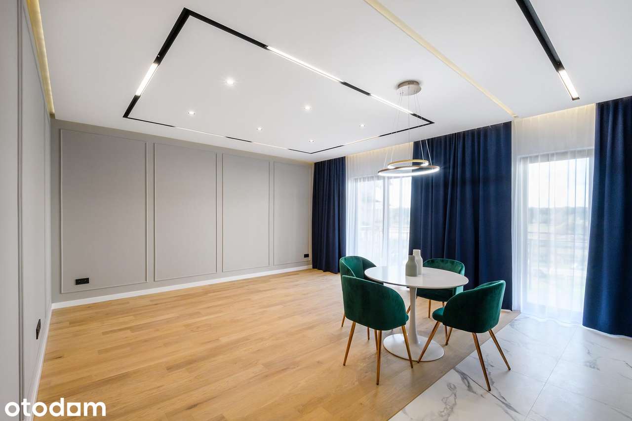 SALON z wysokim sufitem > 2 Balkony > GOTOWE