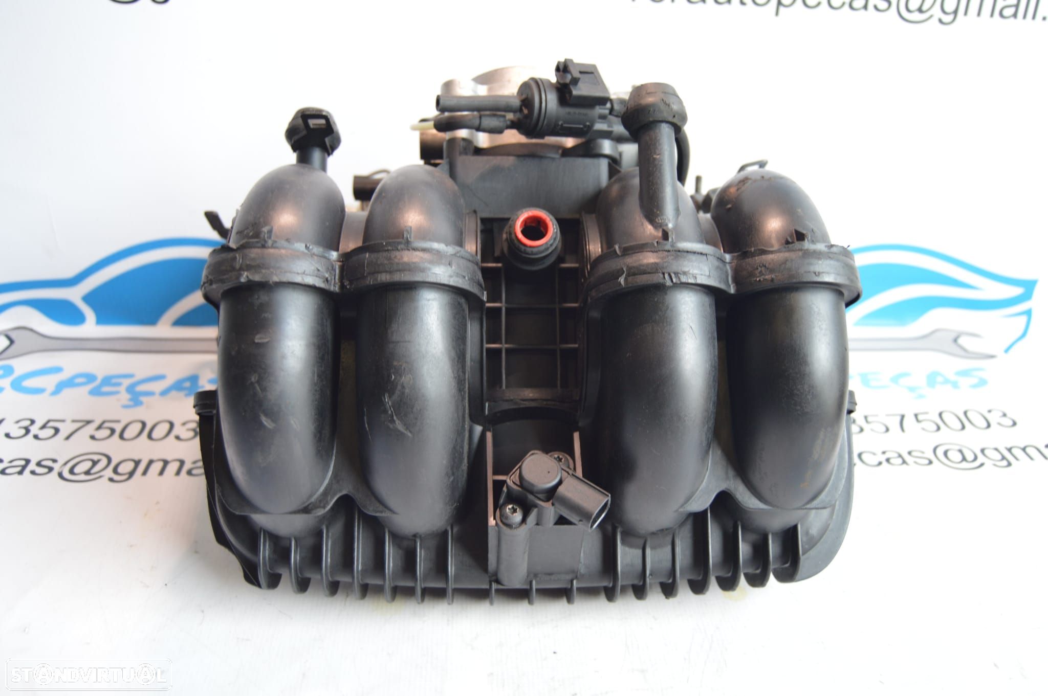 COLETOR ADMISSÃO ORIGINAL A1111412001 2900304569 MERCEDES BENZ CLASS C W203 C200 KOMPRESSOR 163CV M111955 CLK C208 - 1
