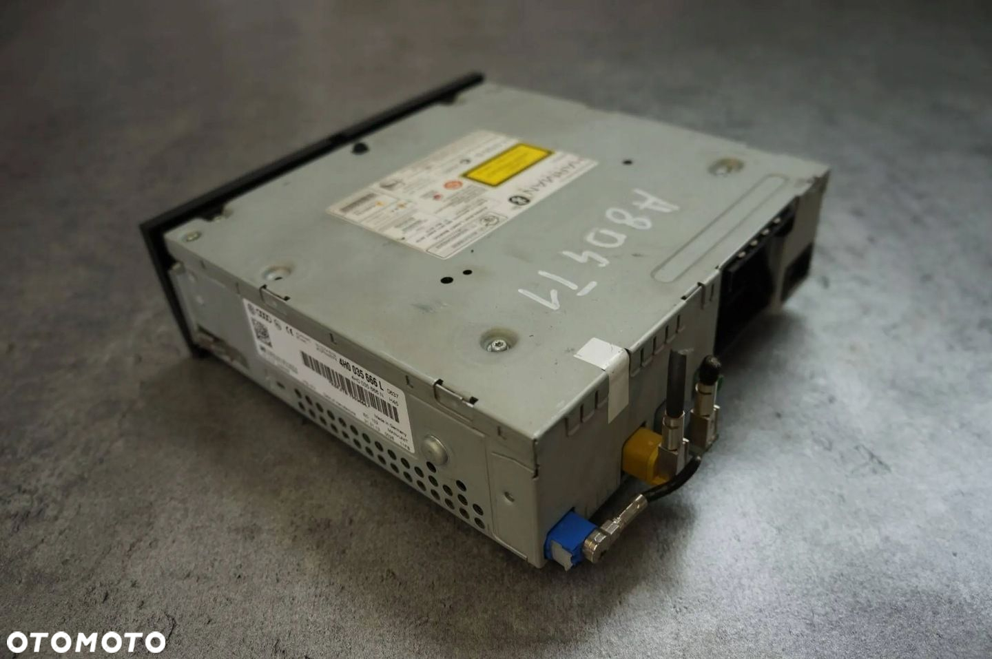 CZYTNIK DVD SD MMI AUDI A8 4H S8 A6 4H0035666L - 5