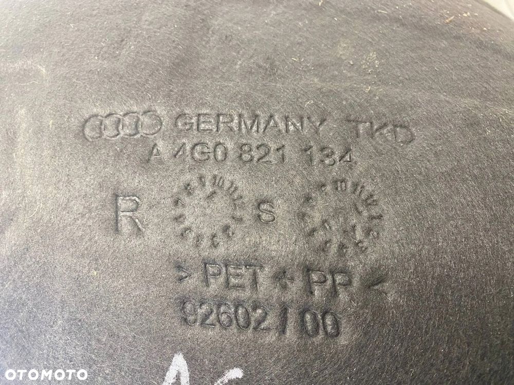 NADKOLE PRAWY PRZÓD PRAWE PRZEDNIE AUDI A6 C7 4G 4G0821134 - 13