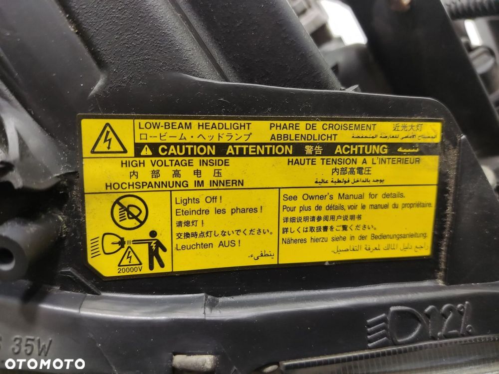 LAMPA PRAWA PRZÓD XENON LEXUS RX II 2003-2008 EUROPA - 8