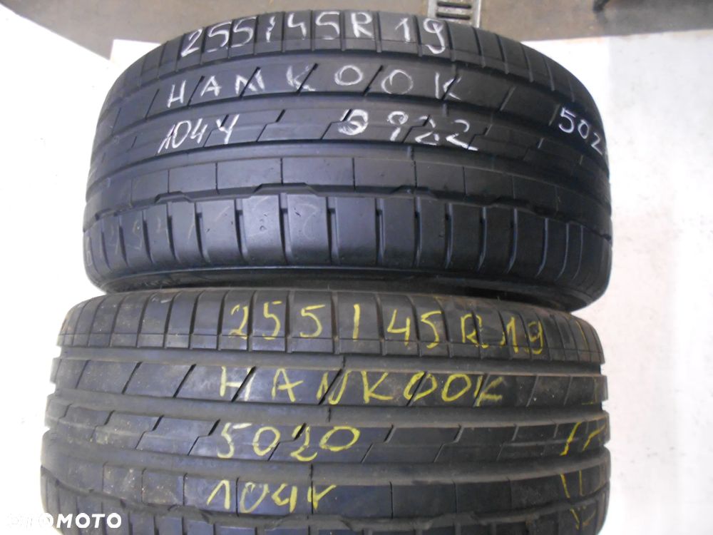 OPONY 255/45R19 HANKOOK VENTUS S1 EVO3 DOT 0922 /  5020 7.3MM - 1