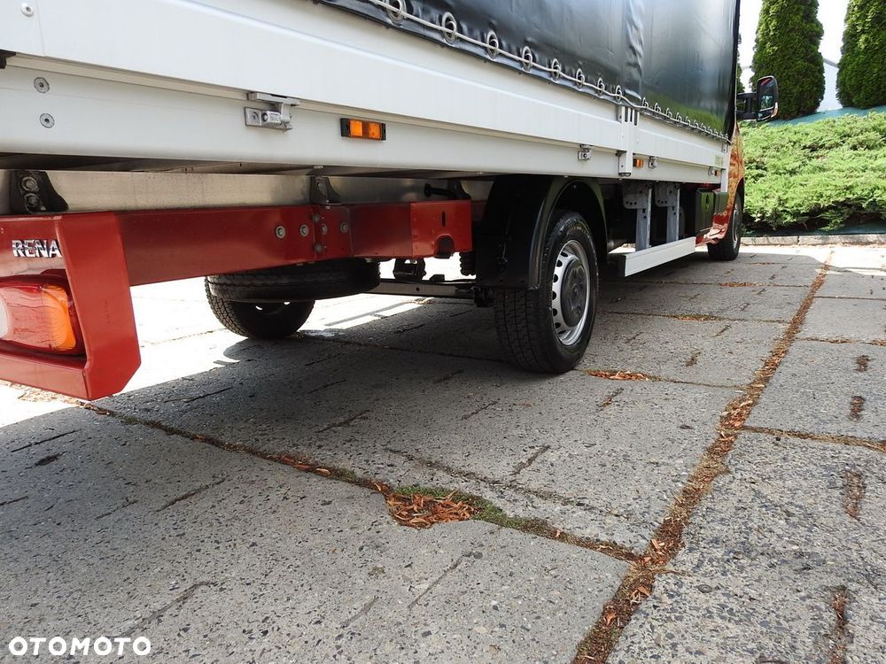 Renault MASTER PLANDEKA 10 PALET WEBASTO KLIMATYZACJA TEMPOMAT LEDY PNEUMATYKA  165KM - 18