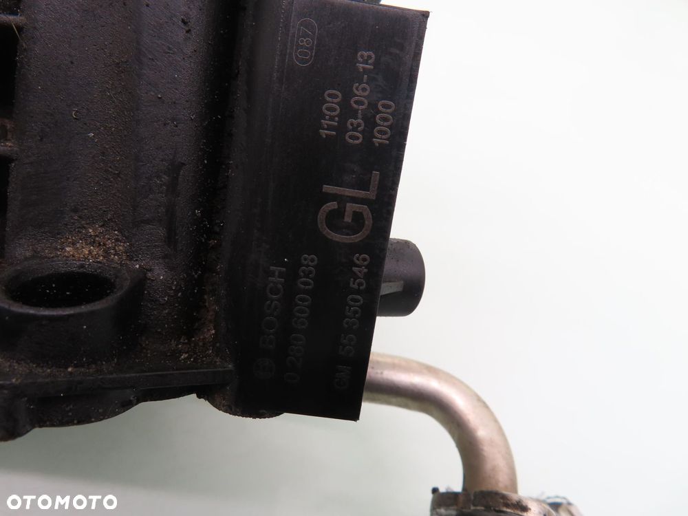 KOLEKTOR SSĄCY OPEL CORSA C 1.0 Z 10 XEP 0280600038 55350546 - 5