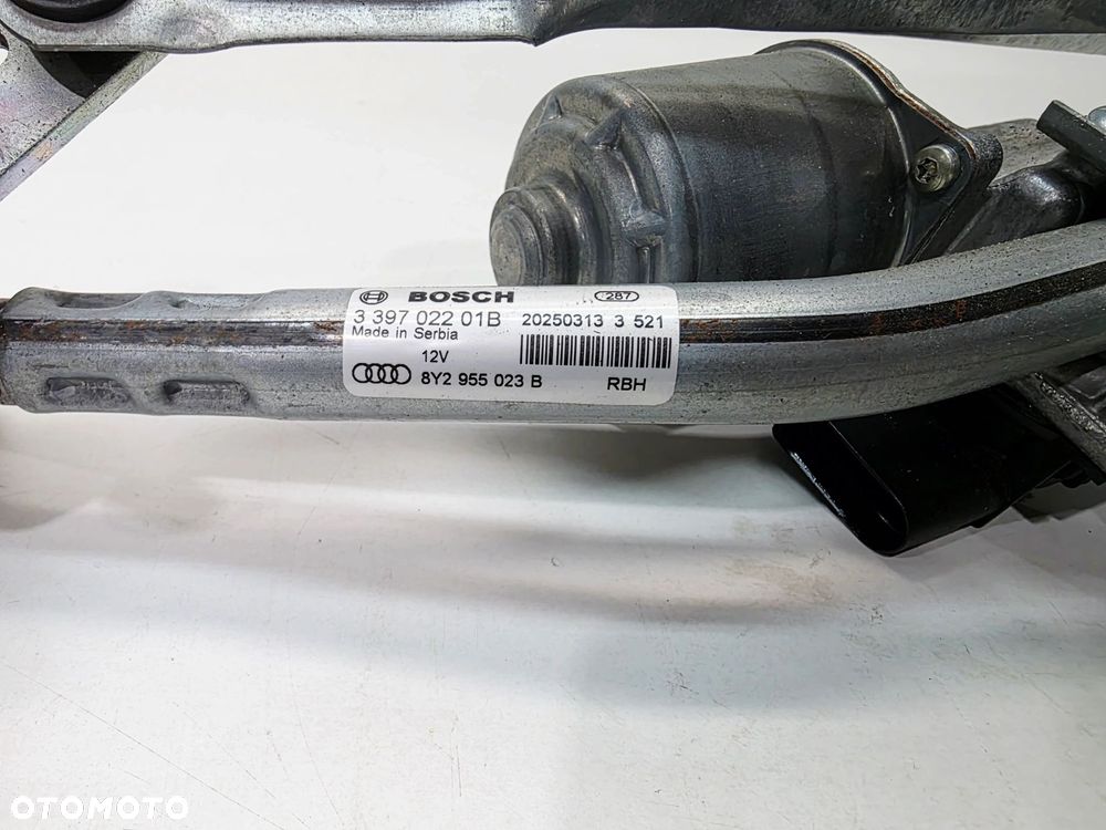 MECHANIZM SILNICZEK WYCIERACZEK PRZÓD AUDI A3 8Y 8Y2955119B 8Y2955023B - 3