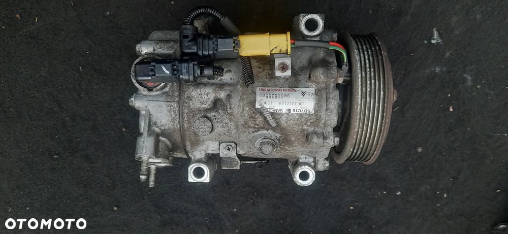 Citroen Peugeot 1.6 hdi E-HDI ROZRUSZNIK 9662854180 TS22E26 Alternator 9678048880 cl15 Sprężarka Kompresor klimatyzacji 9800839580 sd7c16 sd7cbf - 5