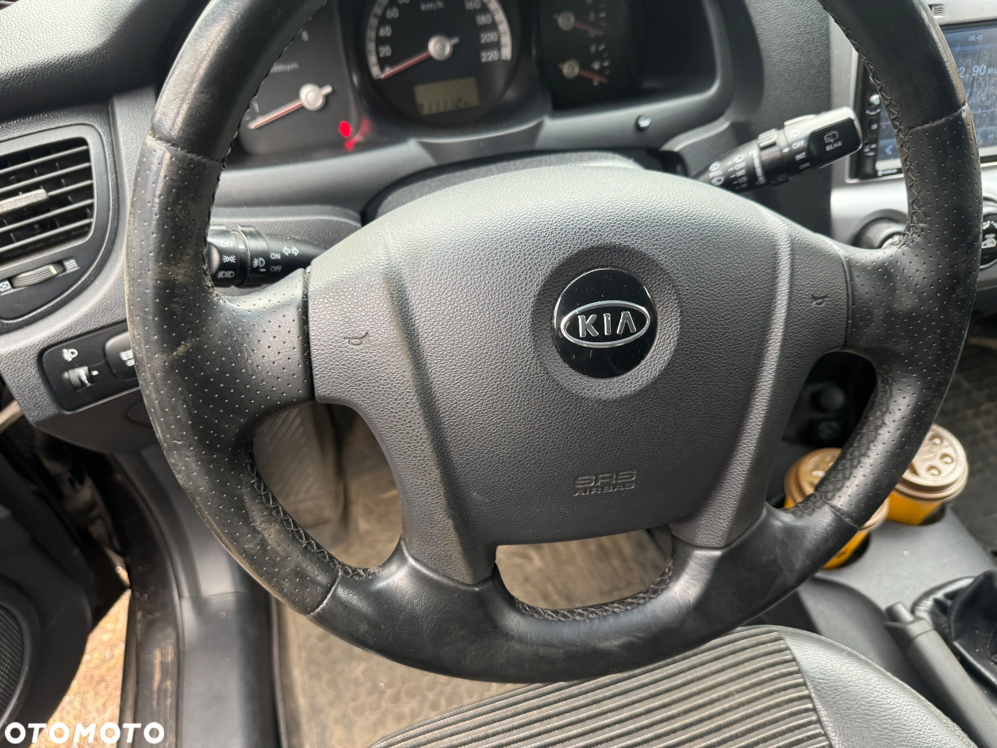 KIA SPORTAGE II AIRBAG PODUSZKA POWIETRZNA KOMPLET PASY - 2