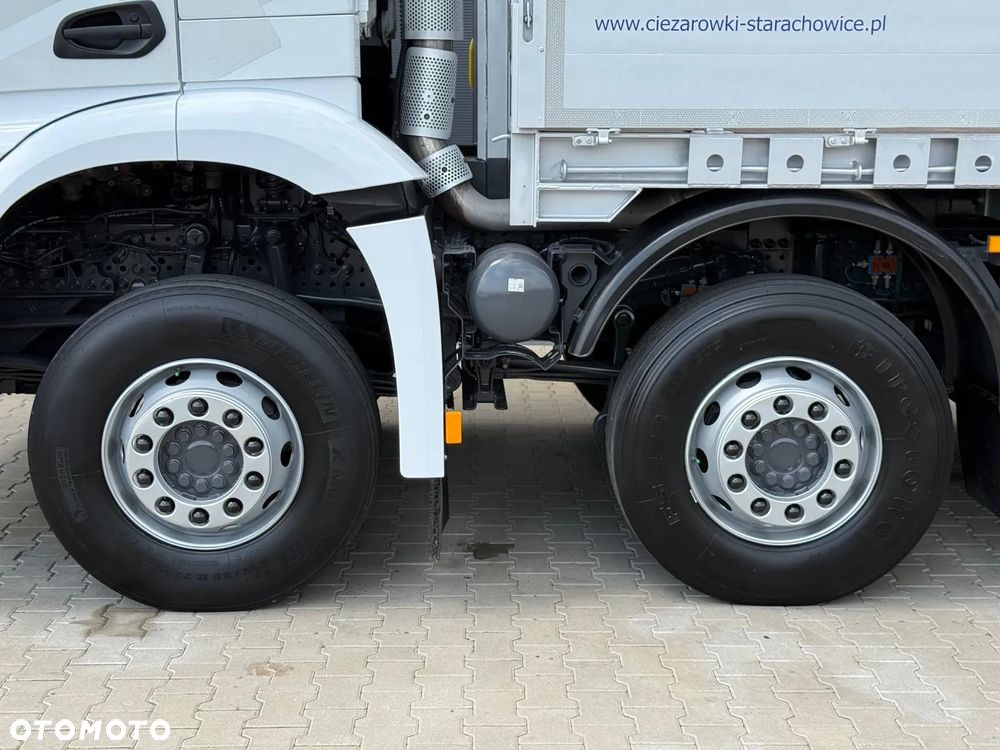 Mercedes-Benz Arocs Actros 3236 // E6 // 8x4 // Palfinger PK48002 z radiem // energetyka budowlanka skrzynia kran crane żuraw dzwig - 21