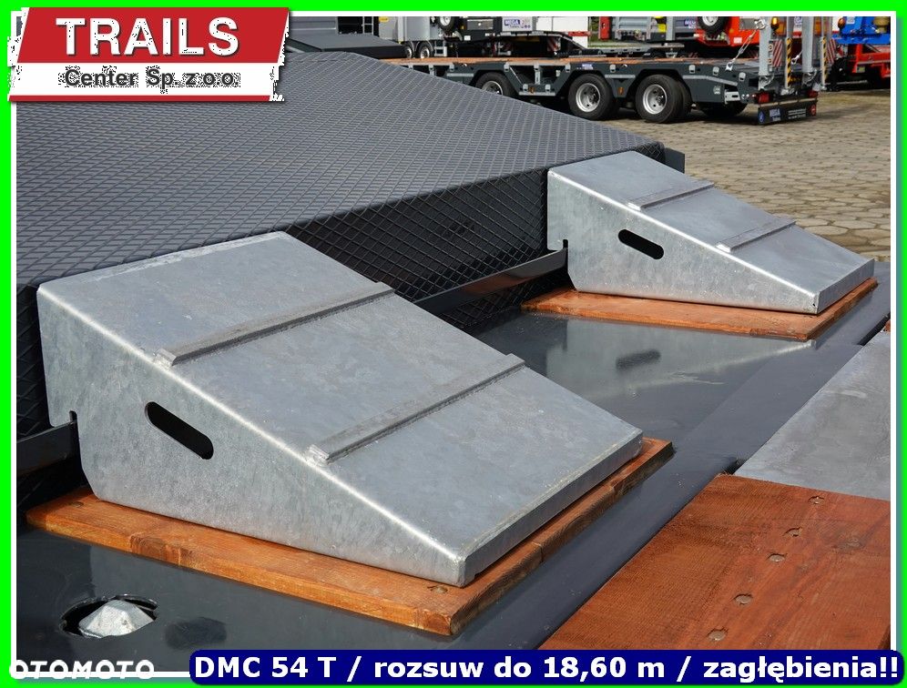 Mega Naczepa 40 T ład. oś skrętna, pokład 9,50 m !!! - 16