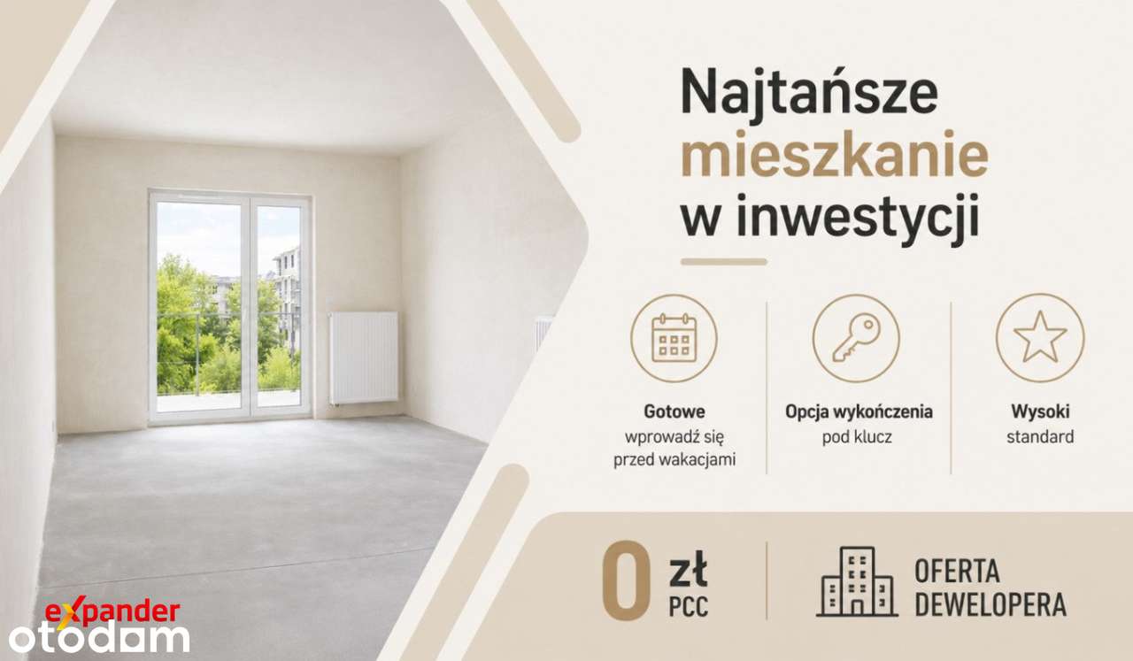 Opcja wykończenia | Gotowe 28 m²