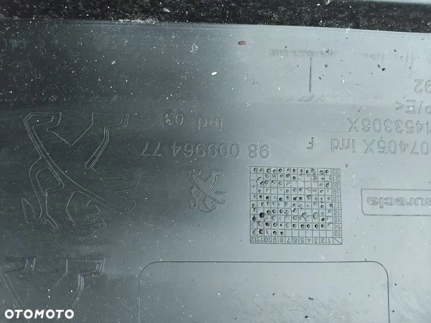 PEUGEOT 308 T9 zderzak tył tylny KOMBI BEZ PDC NOWY ORYGINALNY - 6