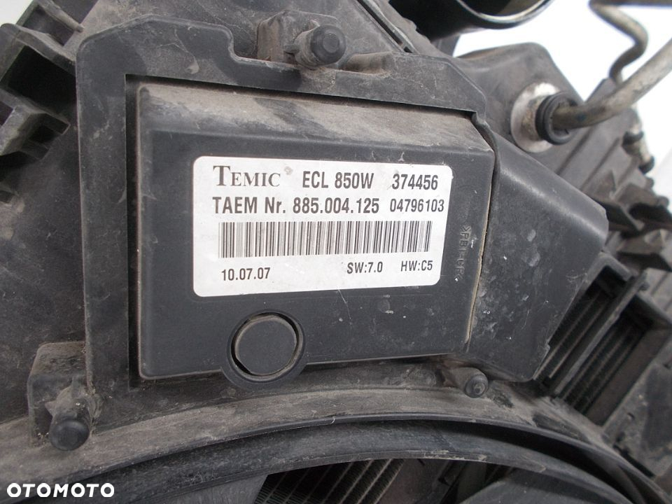 Chłodnica wentylator ML W164 420cdi przewód powietrza oleju - 16