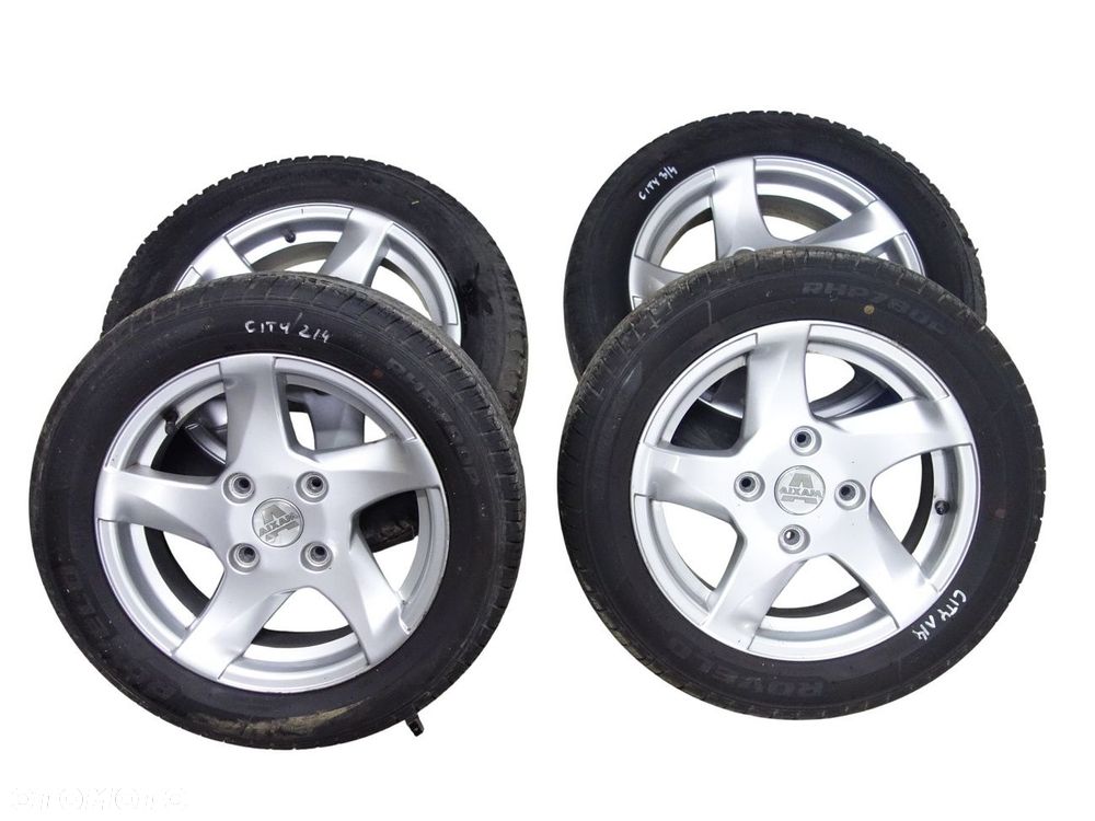 Microcar Aixam City Felgi aluminiowe z oponami komplet 14 cali - 1
