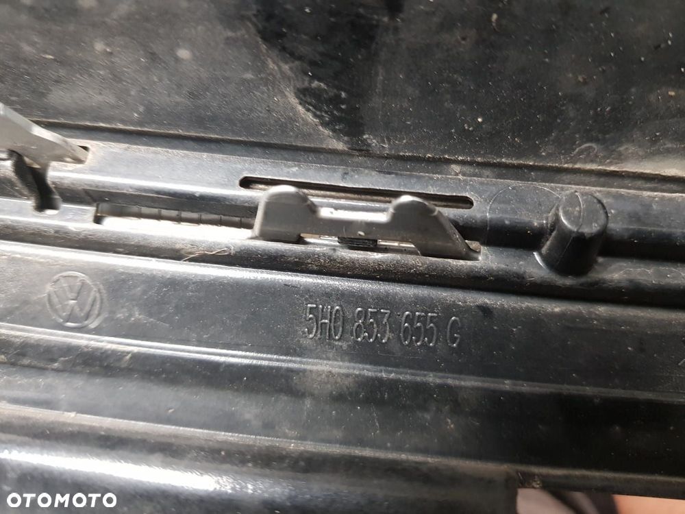 GRILL ATRAPA VW GOLF VIII 8 R-LINE 19-24 RADAR 5H0 5H0853655G ORYGINAL - 3