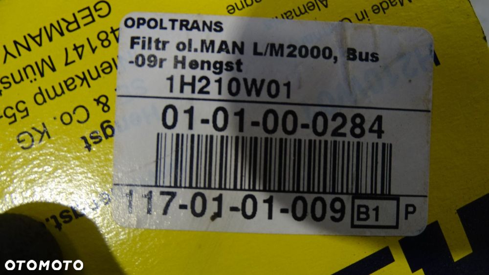 FILTR OLEJU MAN L2000 LE 12.220 H210W01 - 6