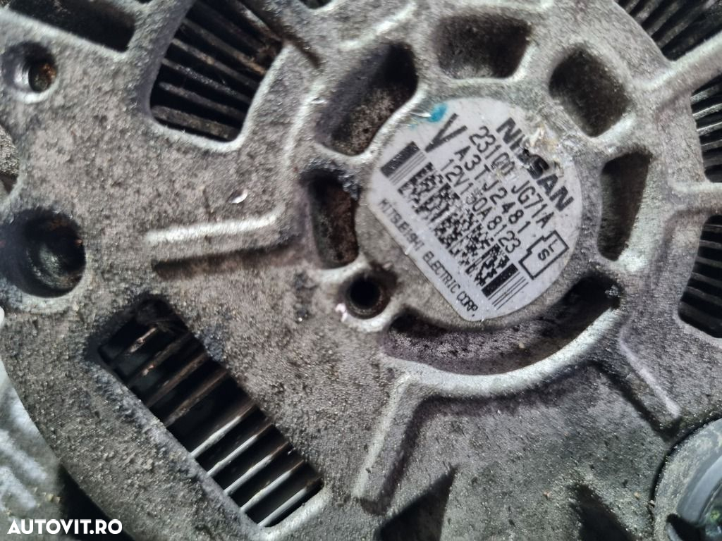 Alternator Renault Koleos 2.0 D 2008 - 2015 150CP 1995CC M9R832 (1014) Diesel 23100JG71A - 4