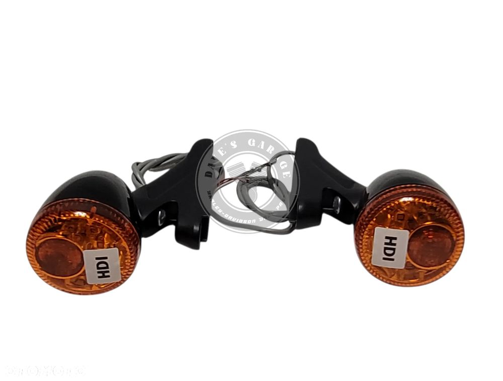 Kierunkowskazy LED mocowania kierunków Harley Davidson Sportster Roadster 67800214 67800646 - 1