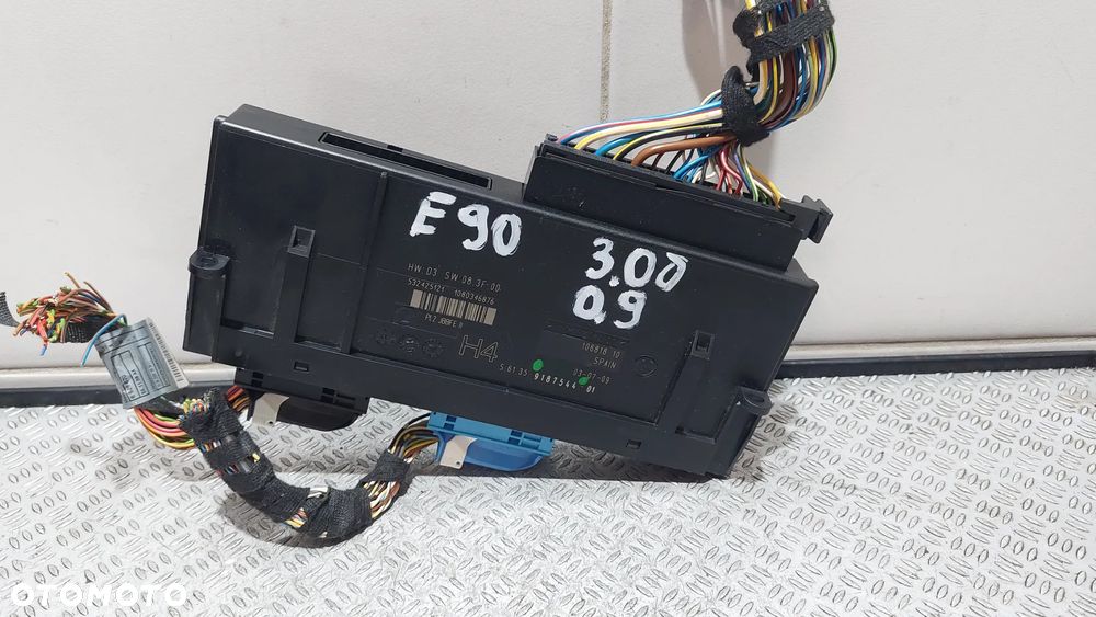 MODUŁ STEROWNIK KOMFORTU BMW E90 NR 9187544 - 1