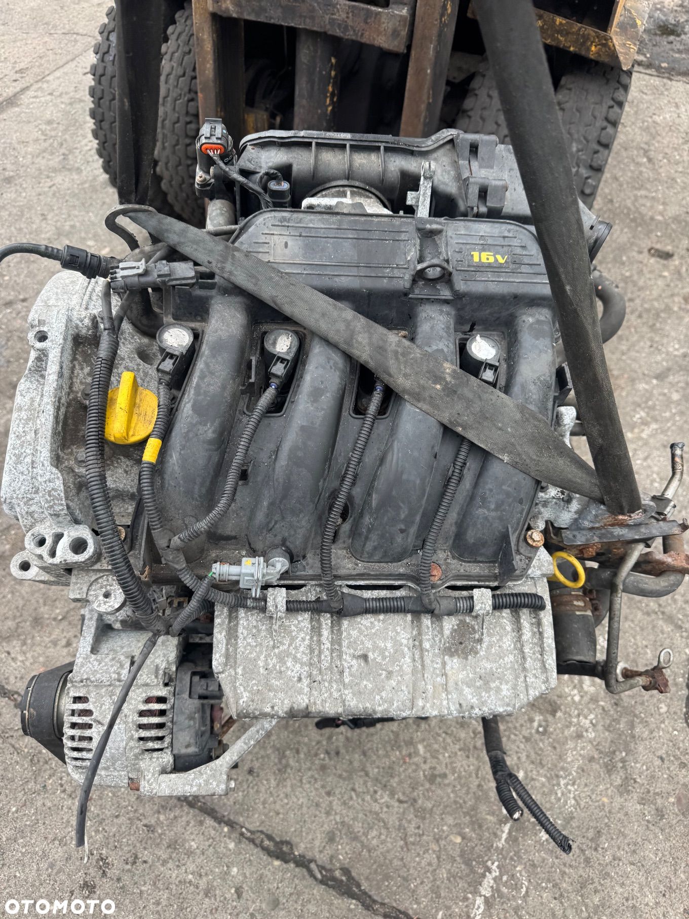 Silnika Dacia duster logan sandero 1.6 K4ma690 niski przebieg 123 tys - 1