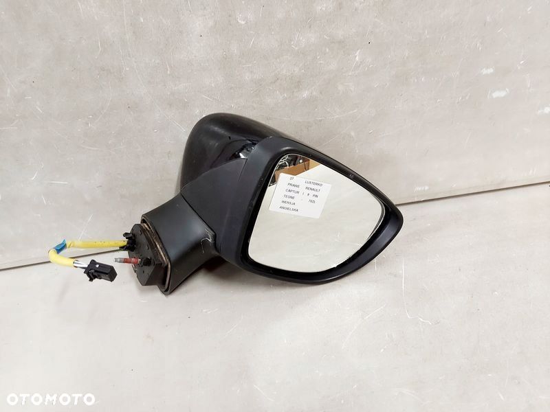 renault captur 1 i lusterko prawe uk 9 pin tegne - 2