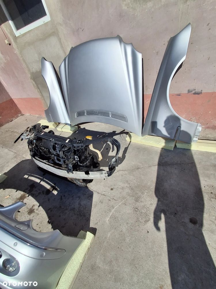 Mercedes W209 CLK maska zderzak błotniki lampy wzmocnienie przód 744 - 20