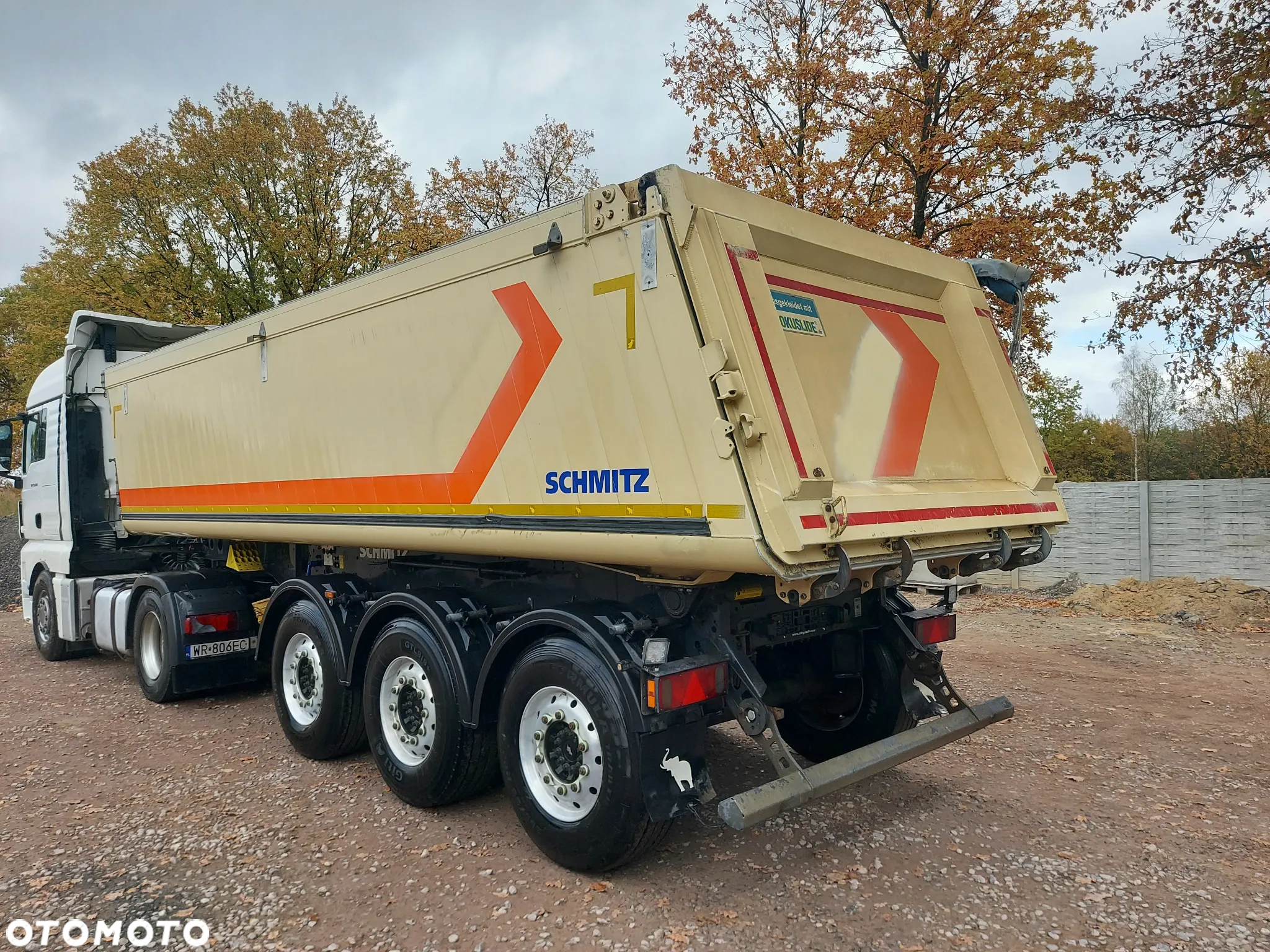 Schmitz Cargobull Sprowadzony z Niemiec, Teflon 27m3 - 4