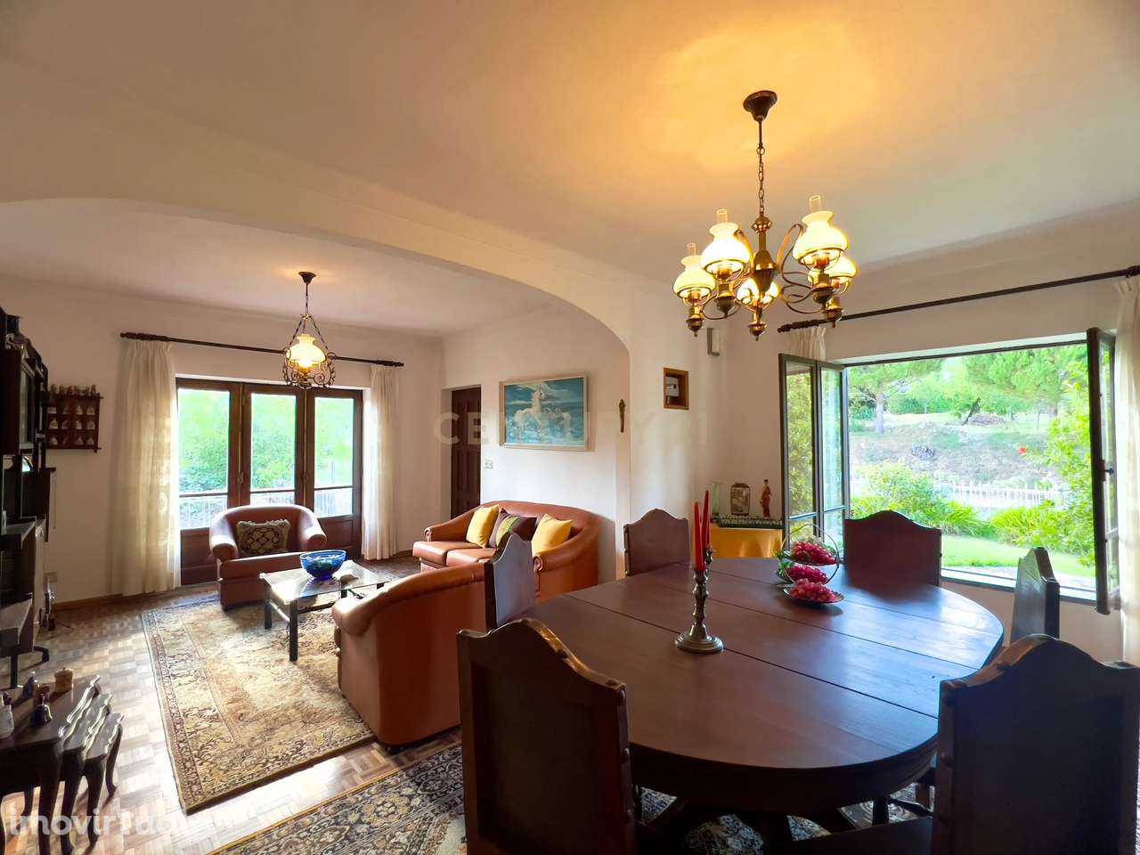 MORADIA T4 -ANSIÃO-  com ARMAZÉM, anexos e 1ha terreno - Grande imagem: 2/60