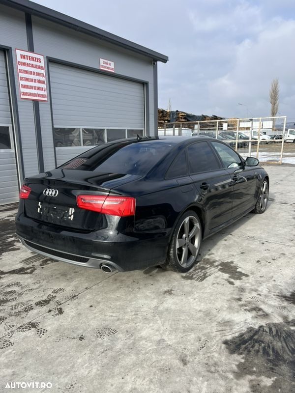 DEZMEMBREZ Piese Auto AUDI A6 C7 S Line Ulta Motor 2.0 Diesel 190 CP Euro 6 cod CNHA Cutie de Viteze Automata QLX Bara fata completa Capota Far Bi-Xenon Portiera fata spate stanga dreapta portbagaj oglinda bara spate stop tripla led - 4