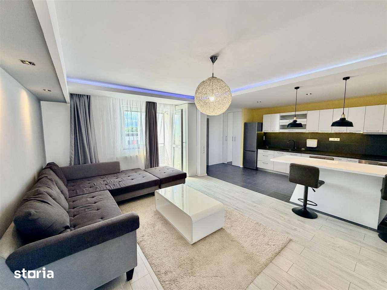 Apartament 2 camere – mobilat și utilat – balcon, pod și parcare — fotografia 3