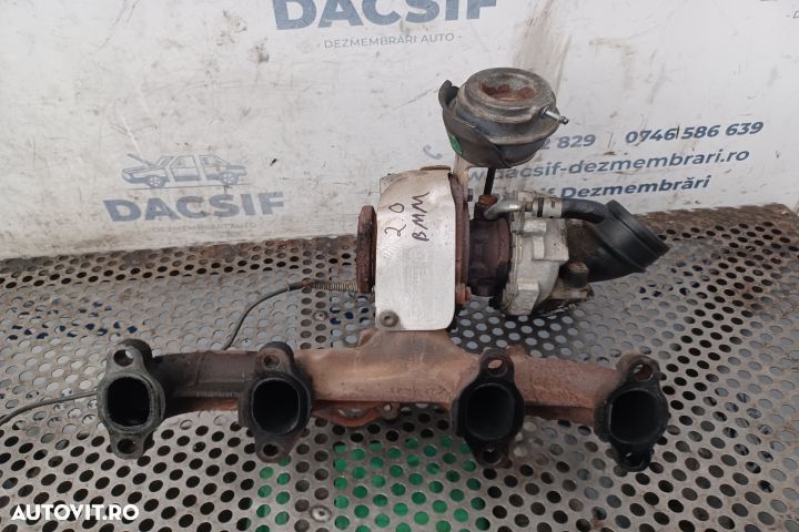 Turbosuflanta Volkswagen VW Touran 1 (facelift)  [din 2006 pana  2010] seria Cross minivan 5-usi 2. - 3