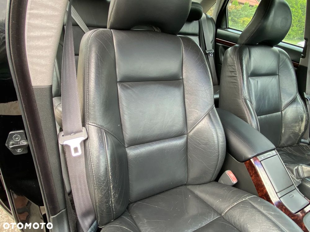VOLVO S80 I Fotele skórzane fotel kanapa skóra elektryczne czarne - 7