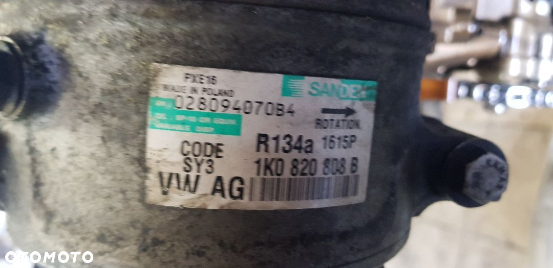 AUDI SEAT SKODA VOLKSWAGEN 2.0 TDI POMPA KOMPRESOR KLIMATYZACJI 1K0820808D - 2