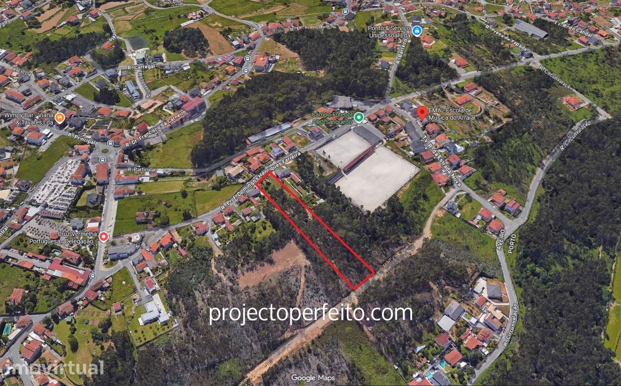 Terreno  Venda em Sanguedo,Santa Maria da Feira - Grande imagem: 2/4