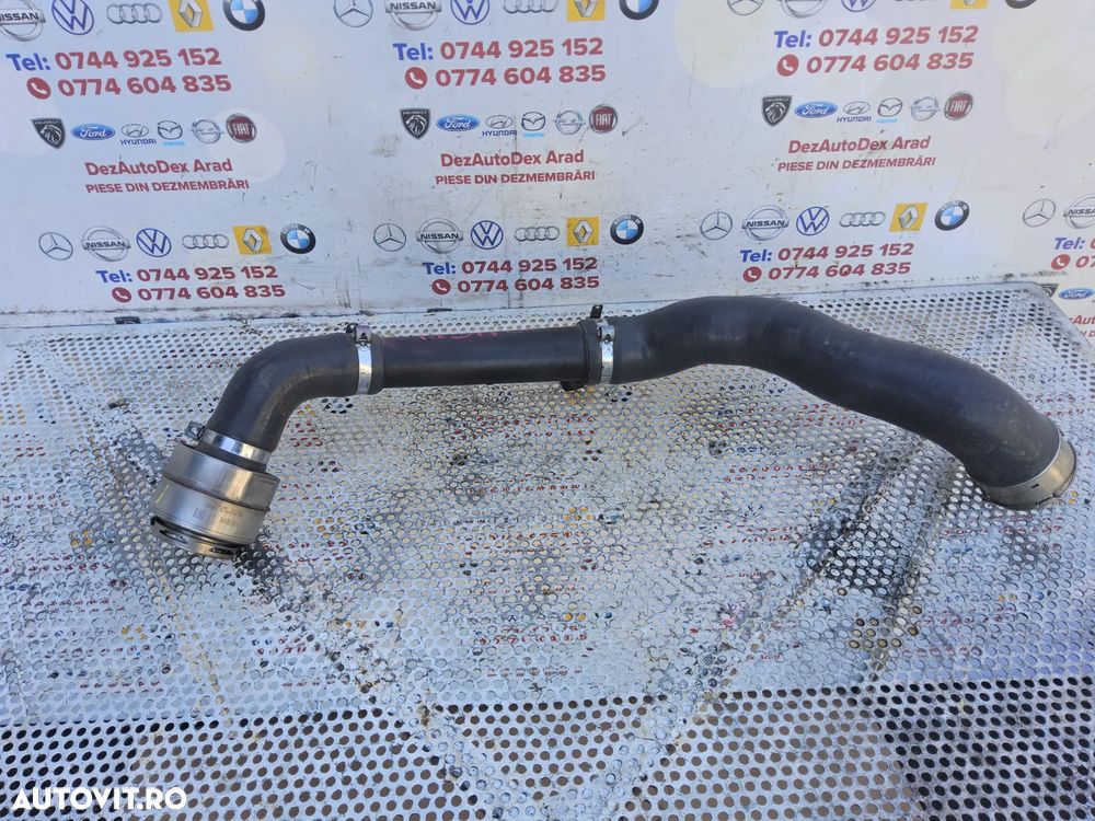 Furtun intercooler Renault 1.3 Dacia Duster Dokker Captur Arkana lodgy cod 144607725r Nissan Qashqai conducta intercooler - 1