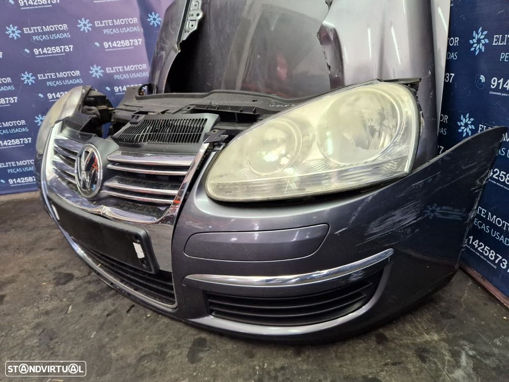 Frente completa usada VW JETTA GOLF V VARIANT VOLKSWAGEN 2.0 TDI capot parachoques oticas guardalamas - 4