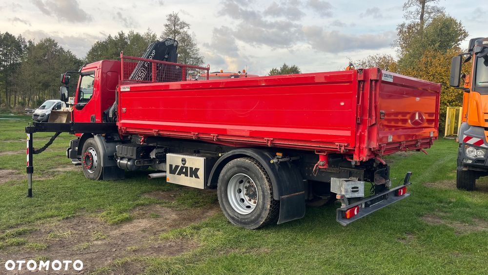 Renault Midlum 18 Dmc Hds Fassi 120 XP Sterowanie Radiowe 5-6 funkcja wyjście na rotator + Wywrotka Dautel Stan Wzorowy Sprowadzona (nie Palfinger Hiab Meiller Kipper Kh Kipper Schwarzmuller) - 16