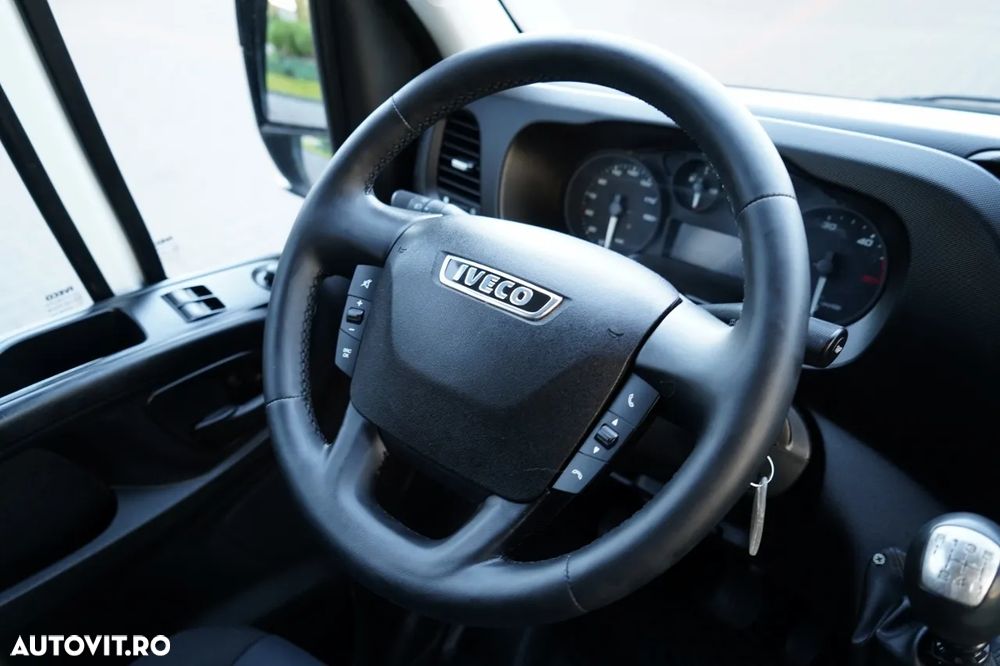 Iveco DAILY 35-140 / CONTAINER / DUBLU / MANUAL / ROLURI / MASĂ NETĂ: 3500 KG / 2017 - 27