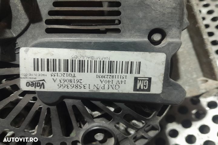 Alternator 13586366 13586366 Opel Astra K [2015 - 2020] Sports Tourer - 5